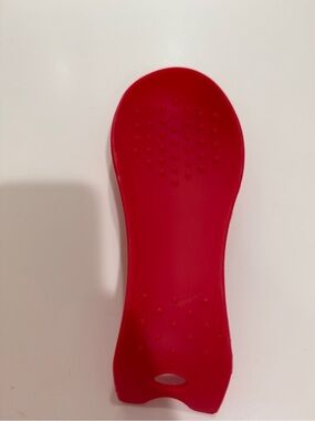Red Silicone Spoon Rest